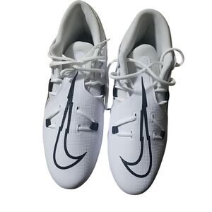 Nike Alpha Menace Pro 3 Detach Football Cleats DH3292-100 White/Black Men’s 12W
